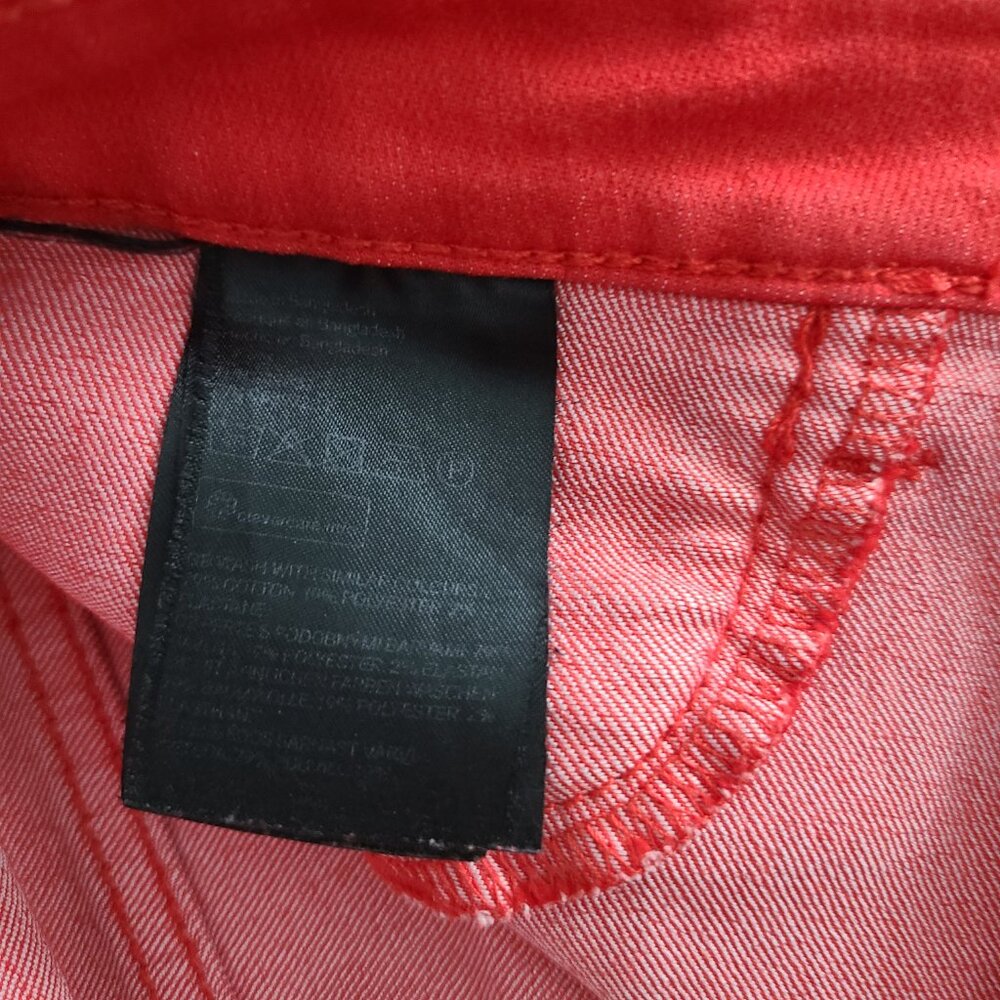 H&M Divided Skinny Jeans Women’s Size 8 Red - Picture 10 of 11